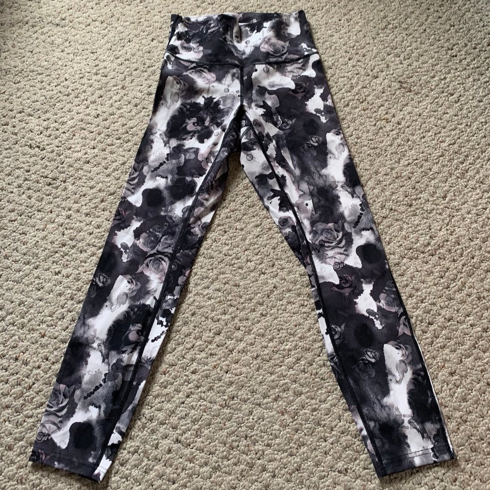 Lululemon luxtreme floral yoga pants